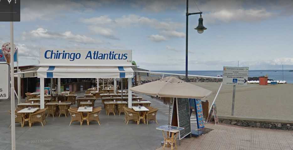 In der Freizeit auf Teneriffa im Atlanticus essen gehen.